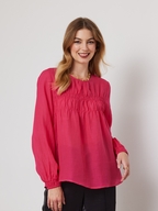 DUO Meline Shirred Top