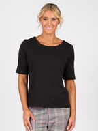 Vassalli Boat Neck Top