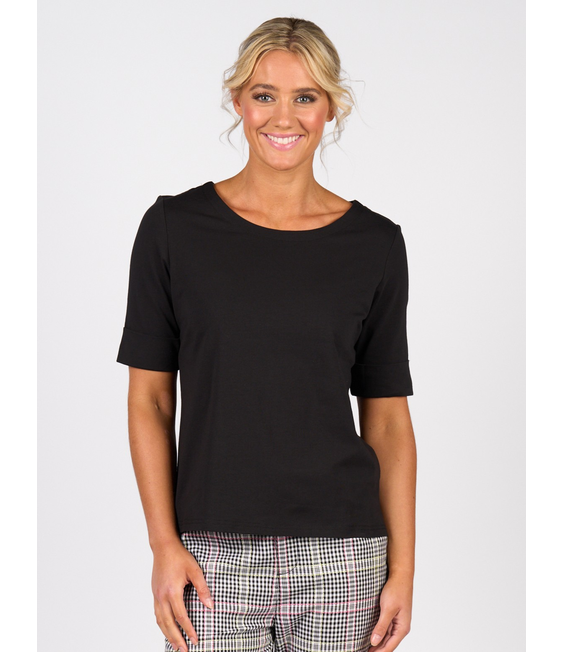 Vassalli Boat Neck Top