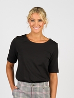 Vassalli Boat Neck Top