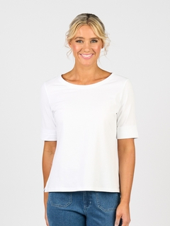 Vassalli Boat Neck Top-style-MCRAES