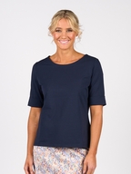 Vassalli Boat Neck Top