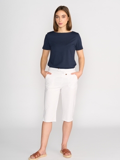 Vassalli Below Knee Slim Leg Pant-style-MCRAES