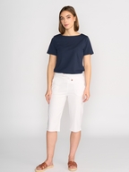 Vassalli Below Knee Slim Leg Pant