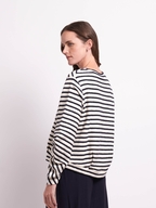 Foil Pleat Detail Top
