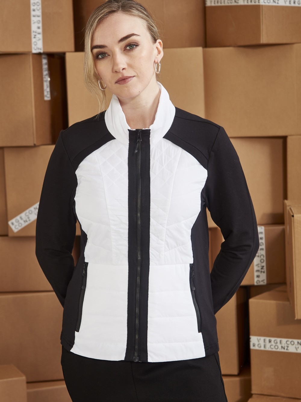 ジャケット・アウター echeveria Leather Switiching WorkJKT OVY echeveria Leather Switiching work JKT echeveria Leather Switiching