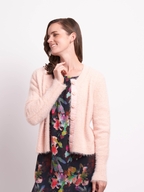 Foil Fluffy Cardigan