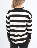 Foxwood Striped Deliliah Crew