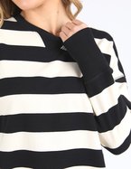 Foxwood Striped Deliliah Crew
