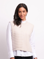 Preen Merino Stepped Vest