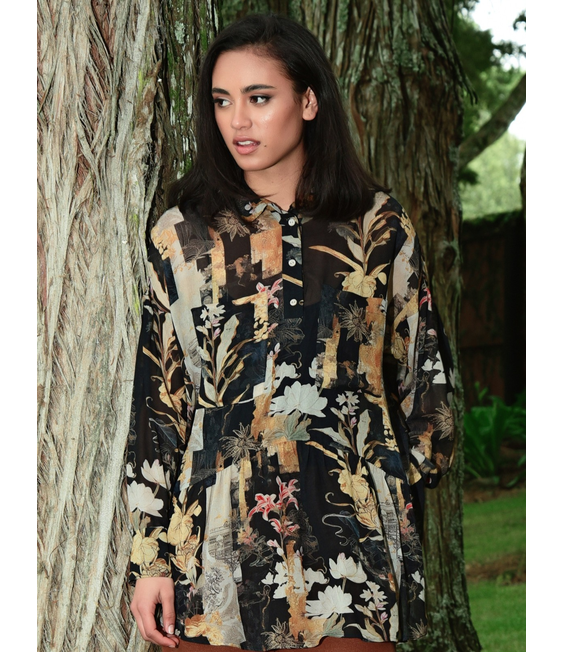 Curate Button Up Buttercup Blouse