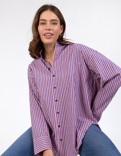 ELM Lila Stripe Shirt-style-MCRAES