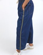 Elm Greta Wide Leg Pant with Side Tape