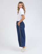 Elm Greta Wide Leg Pant with Side Tape