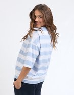 ELM Mazie Block Stripe Sweat