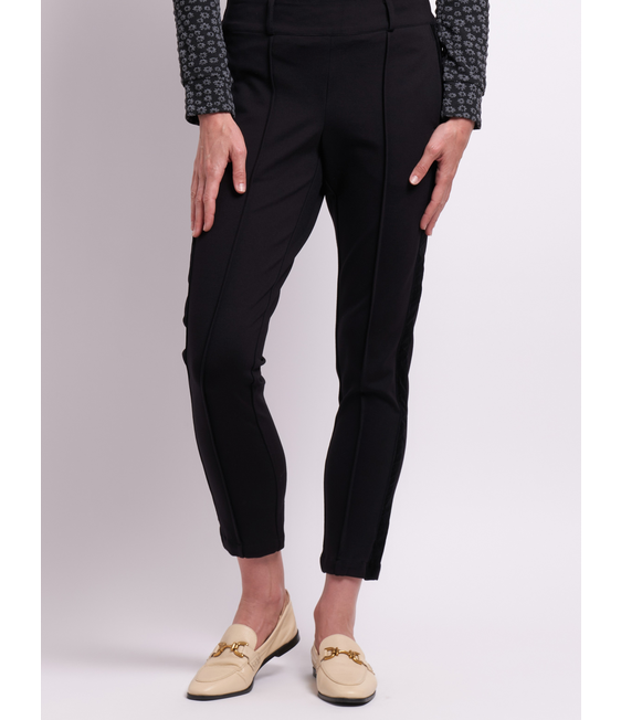 Esplanade Pintuck Front Cuffed Trousers
