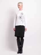 Esplanade Jacquard Knit Skirt