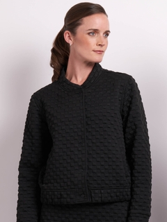 Esplanade Jacquard Knit Bomber-style-MCRAES