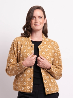 Esplanade Jacquard Knit Bomber-style-MCRAES