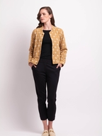 Esplanade Jacquard Knit Bomber