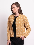 Esplanade Jacquard Knit Bomber