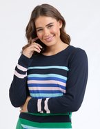 ELM Medly Stripe Long Sleeve Tee