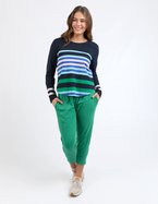 ELM Medly Stripe Long Sleeve Tee