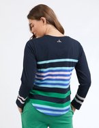 ELM Medly Stripe Long Sleeve Tee