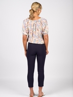 Vassalli Skinny Leg 7/8 Length Pull On Pant