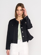 Vassalli Jacket with Frill Hem