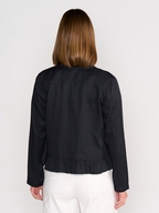 Vassalli Jacket with Frill Hem