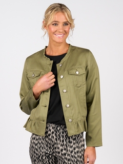 Vassalli Jacket with Frill Hem-style-MCRAES