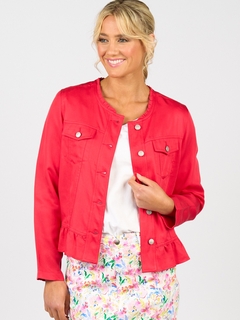 Vassalli Jacket with Frill Hem-style-MCRAES