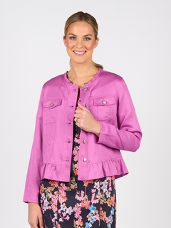 Vassalli Jacket with Frill Hem-style-MCRAES