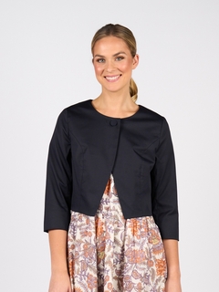 Vassalli 3/4 Sleve Cropped Jacket-style-MCRAES