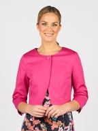 Vassalli 3/4 Sleve Cropped Jacket
