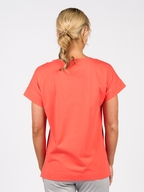 Vassalli Drop Sleeve Top with Stepped Hem