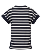 Vassalli Drop Sleeve Top with Stepped Hem 