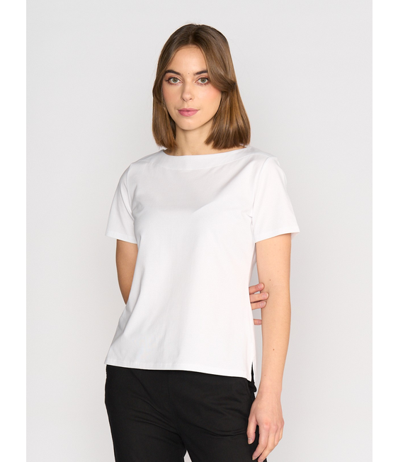 Vassalli Boat Neck Top