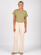 Vassalli Wide Leg Full Length Jean 