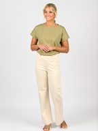 Vassalli Wide Leg Full Length Jean 