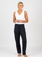 Vassalli Slim Leg Ankle Grazer Pant with Elastic