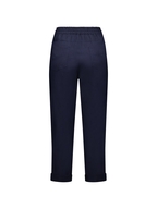Vassalli Slim Leg Ankle Grazer Pant with Elastic
