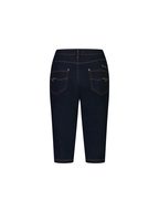 Vassalli Slim Leg Contrast Stitch Denim Short