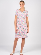 Vassalli Fitted Dress with Short Sleeves