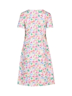 Vassalli Fitted Dress with Short Sleeves