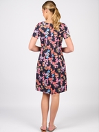 Vassalli Fitted Dress with Short Sleeves