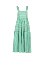 Vassalli Sleeveless Tiered Dress 