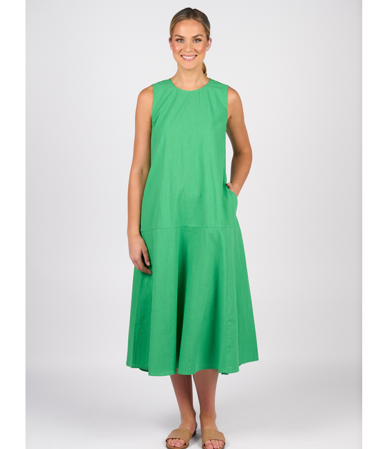 Vassalli Long Sleeveless Dress