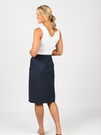 Vassalli Flat Front Pull On Skirt
